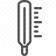 celsius, climate, fahrenheit, measurement, temperature, thermometer, weather icon