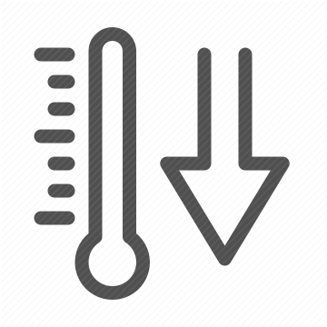 cold, decrease, temperature, thermometer, climate, cooling, measurement