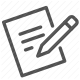 compose, document, edit, note, pencil, text, writing icon