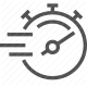 chronometer, clock, measure, seconds, stopwatch, time, timer icon