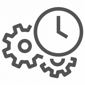 schedule, gears, clock, planning, productivity, time management, efficiency