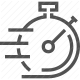 chronometer, clock, countdown, seconds, stopwatch, time, timer icon