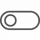 button, control, slider, switch, toggle, toggle switch, ui element icon