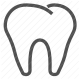 cavity, dental, dentistry, molar, oral health, teeth, tooth icon