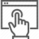 accessibility, click, gesture, interaction, tap, touchscreen icon