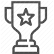 achievement, award, competition, recognition, trophy icon