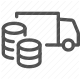 cargo, delivery, fleet, logistics, transportation, truck management, vehicle tracking icon