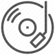 audio, dj, entertainment, music, record player, turntable, vinyl icon