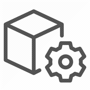 settings, customization, gear, unit, block, abstract product, component, module