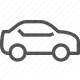 automobile, car, direction, driving, navigation, transport, vehicle icon