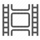 cinema, film, media, movie, playback, streaming, video icon