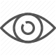 eye, eyecare, ophthalmology, optometry, pupil, sight, vision icon