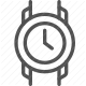 accessory, clock, fashion, time, timepiece, watch, wristwatch icon