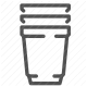 beverage, container, cup, drink, liquid, refreshment, water icon