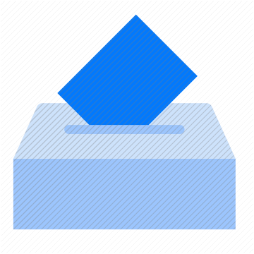 ballot voting election ballot box vote polling democracy ballots voter polling station referendum political campaign election day vote count icon