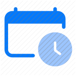 calendar, appointment, schedule, event, date, time, reminder, planning, clock, timetable, organizer, deadline, year, month, duration icon