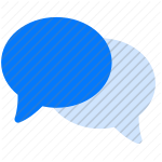 chat, message, conversation, discussion, talk, communication, speech, text, bubble, dialogue icon