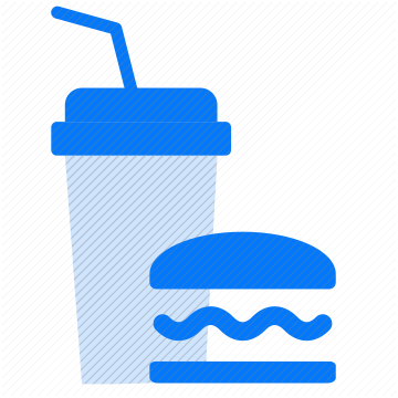 fast food beverage drink burger soda soft drink cup straw meal food and drink sandwich takeaway lunch dinner combo meal fast food restaurant menu icon