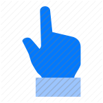 finger pointing, hand, cursor, click, pointer, gesture, press, selection, touch, input/control, navigation icon