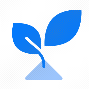 leaf growth plant nature eco environment green sustainability botany foliage agriculture ecology organic flora icon