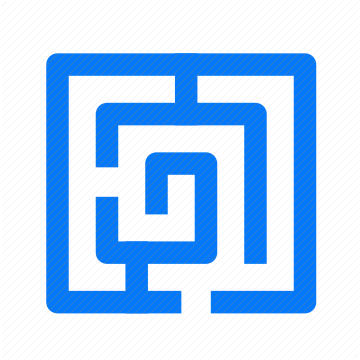 maze labyrinth puzzle complex challenge path solution intricate problem solving brain teaser icon