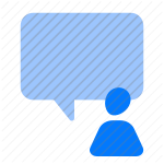 message, chat, conversation, speech, bubble, talk, communication, messenger, dialogue, chatroom icon