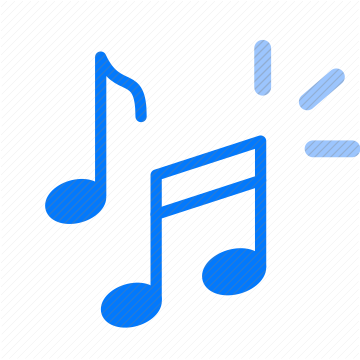 music note melody sound rhythm tune beat song harmony chorus icon