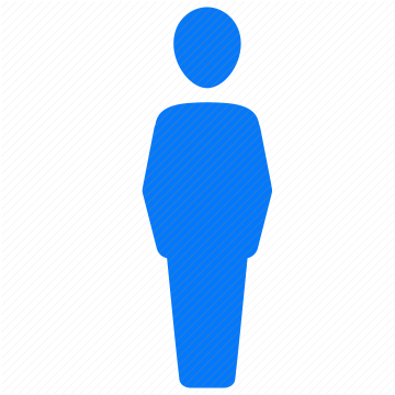 person human figure male man user body pictogram status symbol individual icon