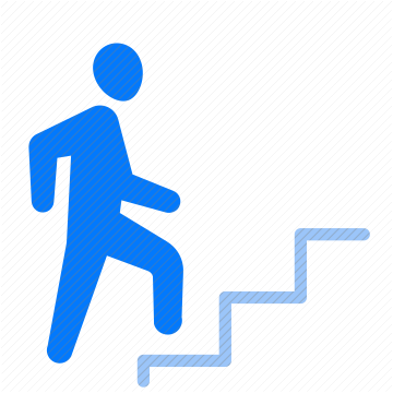 progress success achievement growth improvement career development advancement goal steps level floor icon