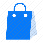 shopping, bag, purchase, store, cart, retail, commerce, market, buy, sale, online icon