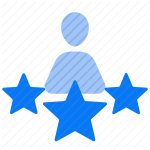 user rating, user, rating, star, review, feedback, profile, account, customer, service, quality, evaluation, reputation, ranking, rate, client, user experience, star rating icon